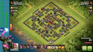 Clash Of Clans - TH9 to Titan Attack Log Episode #36 - 100% & Mistakes