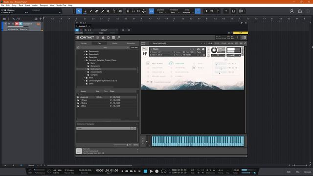 Herman Samples - Frozen Piano (KONTAKT)