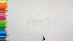 Легкие рисунки для срисовки еда мило и красиво