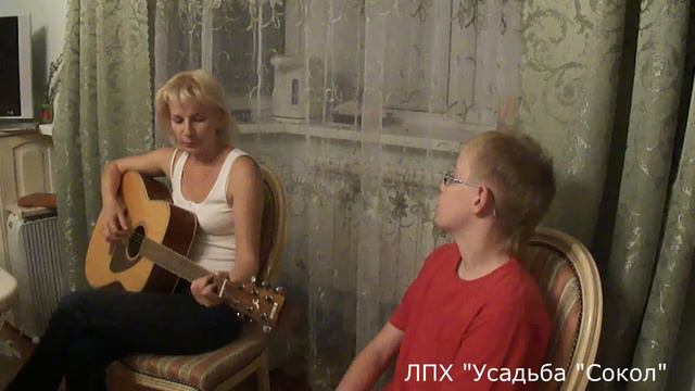 Цветные дожди - экспромт от Ани и Романа смотреть онлайн