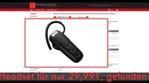 Schnäppchen/Billiger des Tages 19.12.18 - JABRA Talk 35 Bluetooth-Headset