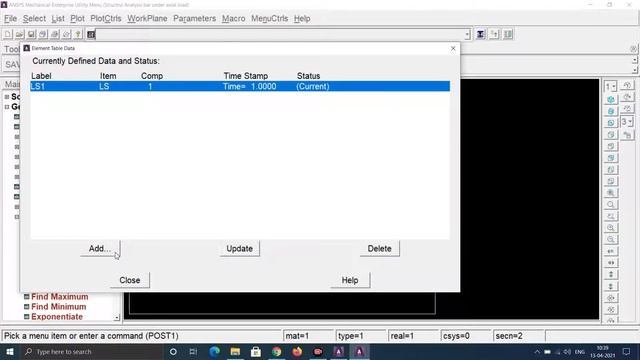 Ansys Mechanical APDL Error | The requested database is not available. The Etable command is ignore смотреть онлайн