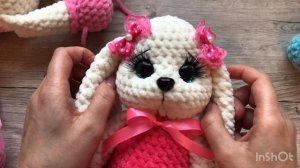 Красивая зая крючком!