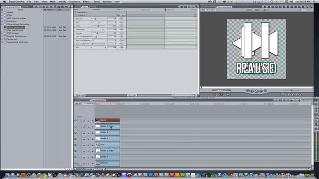 Final Cut Pro Tutorial #6: Pause, Rewind and Play Effect смотреть онлайн