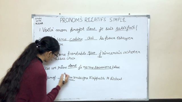 Les Pronoms Relatifs Simple - Practice Questions