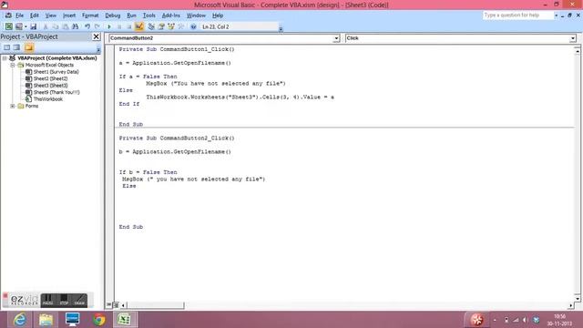 Excel VBA : Get the file Path captured on Excel Sheet смотреть онлайн