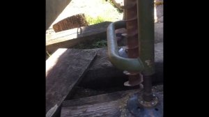 Drilling water well at home using drilling rig UDV-25(УДВ-25) USSR/Russian military technology