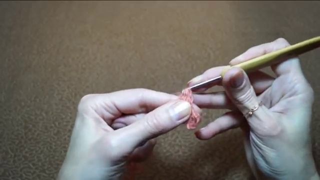 Цветок для украшения вязаных изделий
