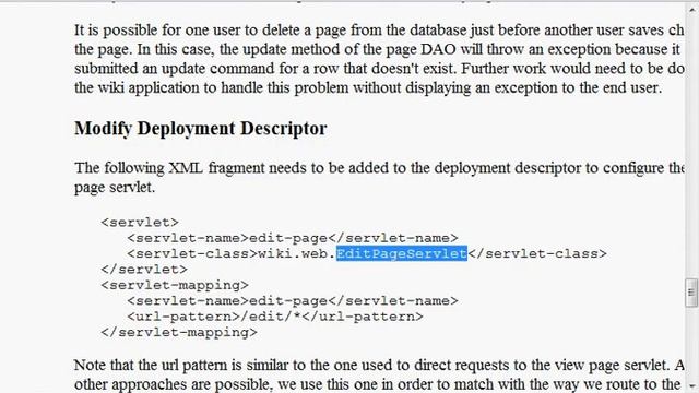 Java Web Programming with Eclipse: Wiki Application, Edit Page смотреть онлайн