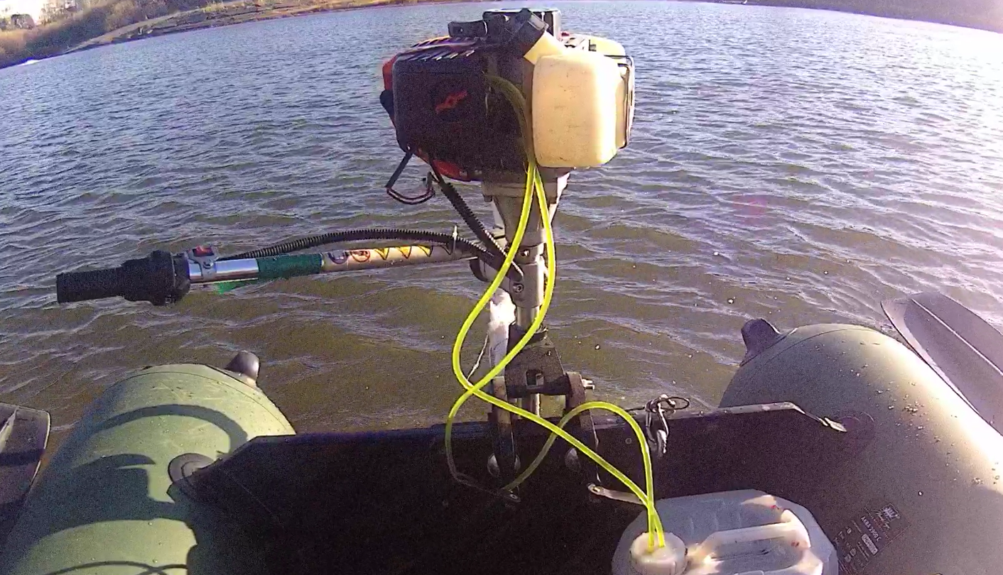 По речке Тура в черте города, тест мотора toyama 3.5. смотреть онлайн