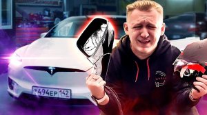 Последствия аварии и разбитое стекло на Tesla Model X ! Сколько стоит ремонт?