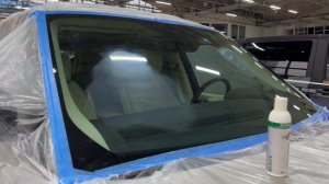 Ремонт, полировка автомобильных стёкол на примере Range Rоver