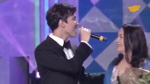 Песня о маме. Великолепное исполнение. Мировая звезда Димаш с родителями.