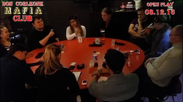 Мафия. Минск. Don Corleone Club (03 12 16 Игра №5) смотреть онлайн