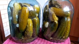 БОЧКОВЫЕ огурцы в банках. Ядреные,хрустящие, без УКСУСА, сахара #бочковыеогурцывбанках #огурцыкваси