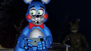 [FNAF SFM] Той Бонни боится МОНСТРОВ\ Спрингбонни ПРОПАЛ\ Спрингтрап приехал с НОВОСТЯМИ