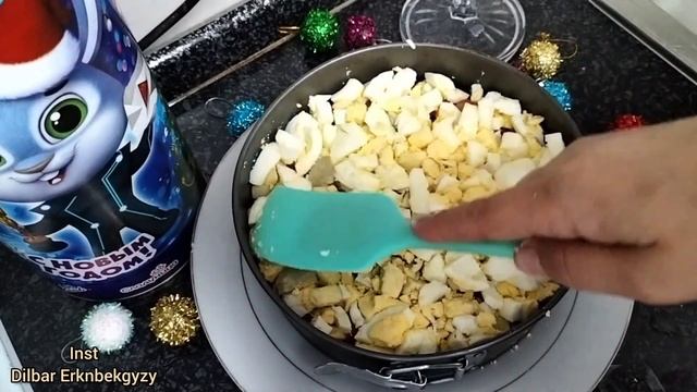 Новенький Салат  "Коррида", қазақша рецепт ?вкусный салат.
