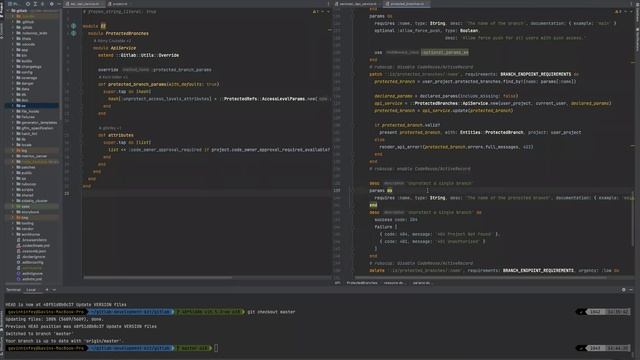 GitLab CE and EE in Ruby Code смотреть онлайн