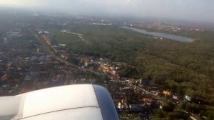 Bali Denpasar Airport Takeoff Inside View Бали Аэропорт Денпасар