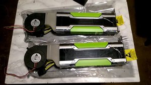 Внешние кулеры "улитки" для продувки Tesla K80