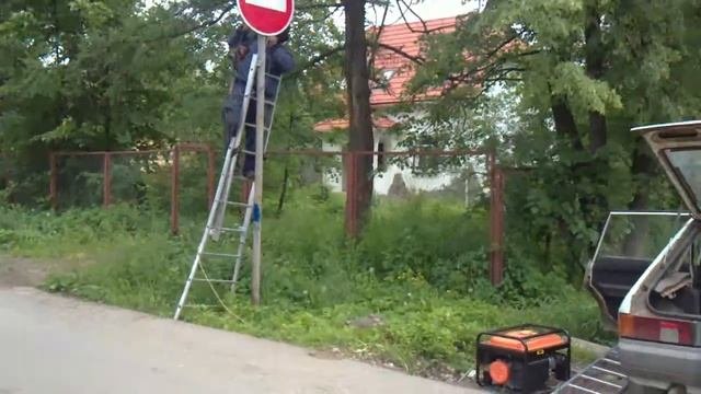 сварка инвертором от генератора Sturm/энергомаш 8728э
