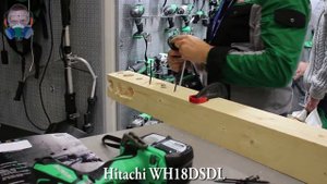 Hitachi WH18DSDL (WATER TEST!) ударный аккумуляторный гайковёрт выставка mitex 2013