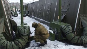 Отопление в армейской палатке