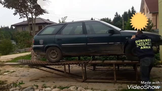 Мобильная эстакада. Качели для автомобиля. #этоуспех