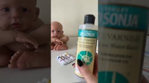Какие краски я использую для создания куклы Реборн.
