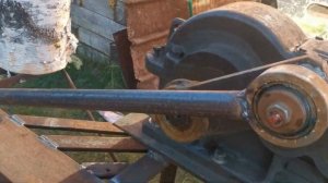 Редукторный дровокол от Петровича