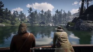 RDR2 Fishing legendary Fish with Hamish - Legendary Northern Pike Gameplay