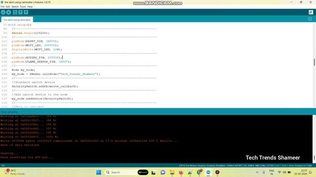 Fire Alarm Security Notification with ESP Rainmaker! смотреть онлайн
