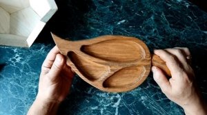 №14 Менажница и сухарница из дерева/ своими руками