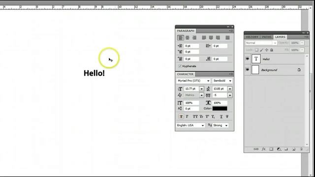 How To Work With Text and Fonts in Adobe Photoshop CS5 смотреть онлайн