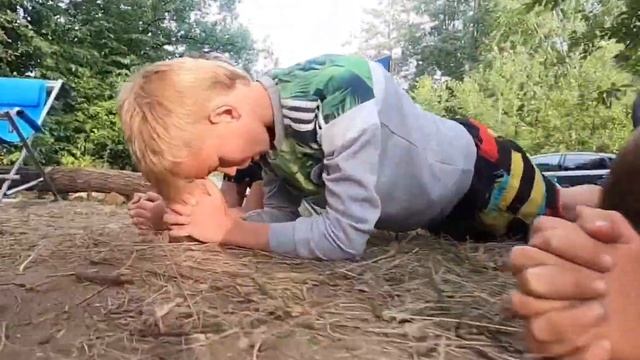 Поход со спортсменами(Дзюдо,Самбо). Каширский район. смотреть онлайн