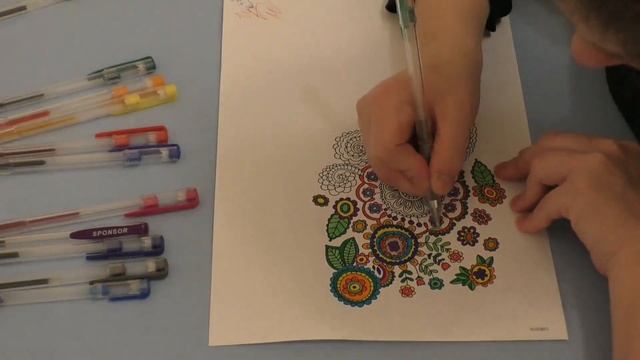 Раскраска - Антистресс смотреть онлайн