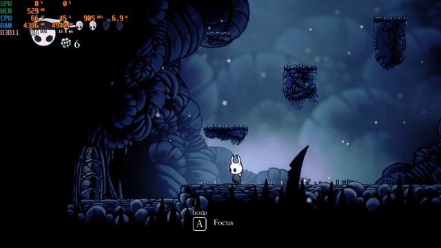 Hollow Knight on HIGHT settings (on GPD WIN 2), Hollow Knight на ВЫСОКИХ настройках (на GPD WIN 2) смотреть онлайн