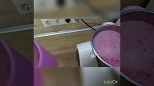 Клюквенный морс с помощью Thermomix