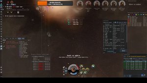 EVE Online- полуафека крабим Тайная передовая база (Blood Raider Forsaken Hub) на Ishtar