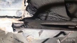 Снятие задней балки Audi 80b2 (кратко)