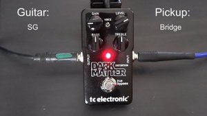 One of the best cheap distortion pedals? TC Electronic Dark Matter Distortion