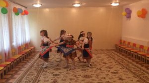 Танец с платками для девочек