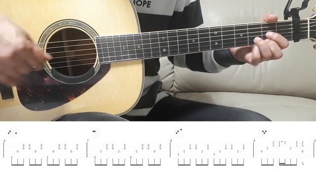Ed Sheeran - Perfect Duet (with Beyonce) acoustic guitar tabs смотреть онлайн