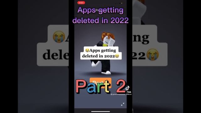 Apps getting deleted in 2022 (this is true not a lie)???