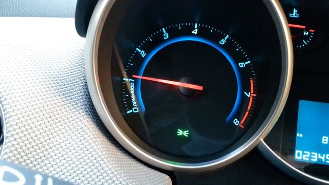 Обороты на шевроле круз смотреть онлайн