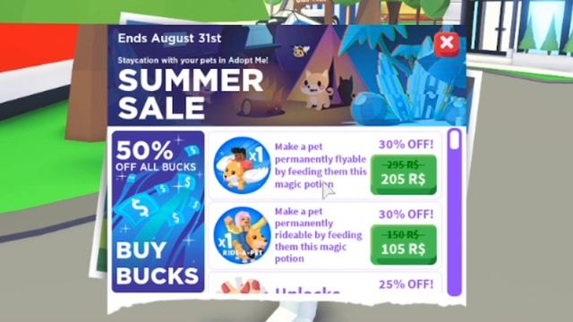 New BIG *STAYCATION* UPDATE in Roblox: Adopt Me!! | News Update Sale смотреть онлайн