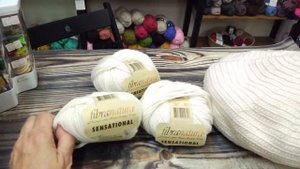 Берет крючком из мериноса