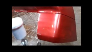 Покраска бампера Mercedes Vito