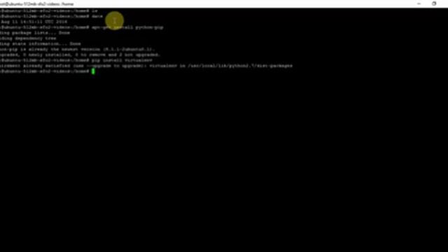 python: virtual environment introduction