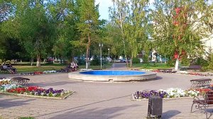 Магнитогорск, сквер Магнит и сквер Патриотический, улица Завенягина (28.07.2022)